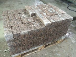 доставка гранитной пиленой брусчатки